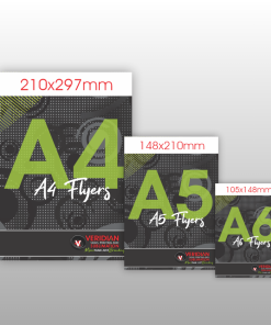 Alternative view of A5 Flyers