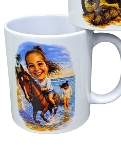 Alternative view of Caricature Mug