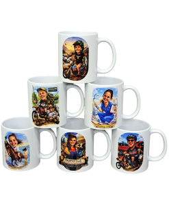 caricature mugs