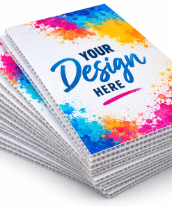 Printed Correx Boards – 400 x 600mm (12 Pack)