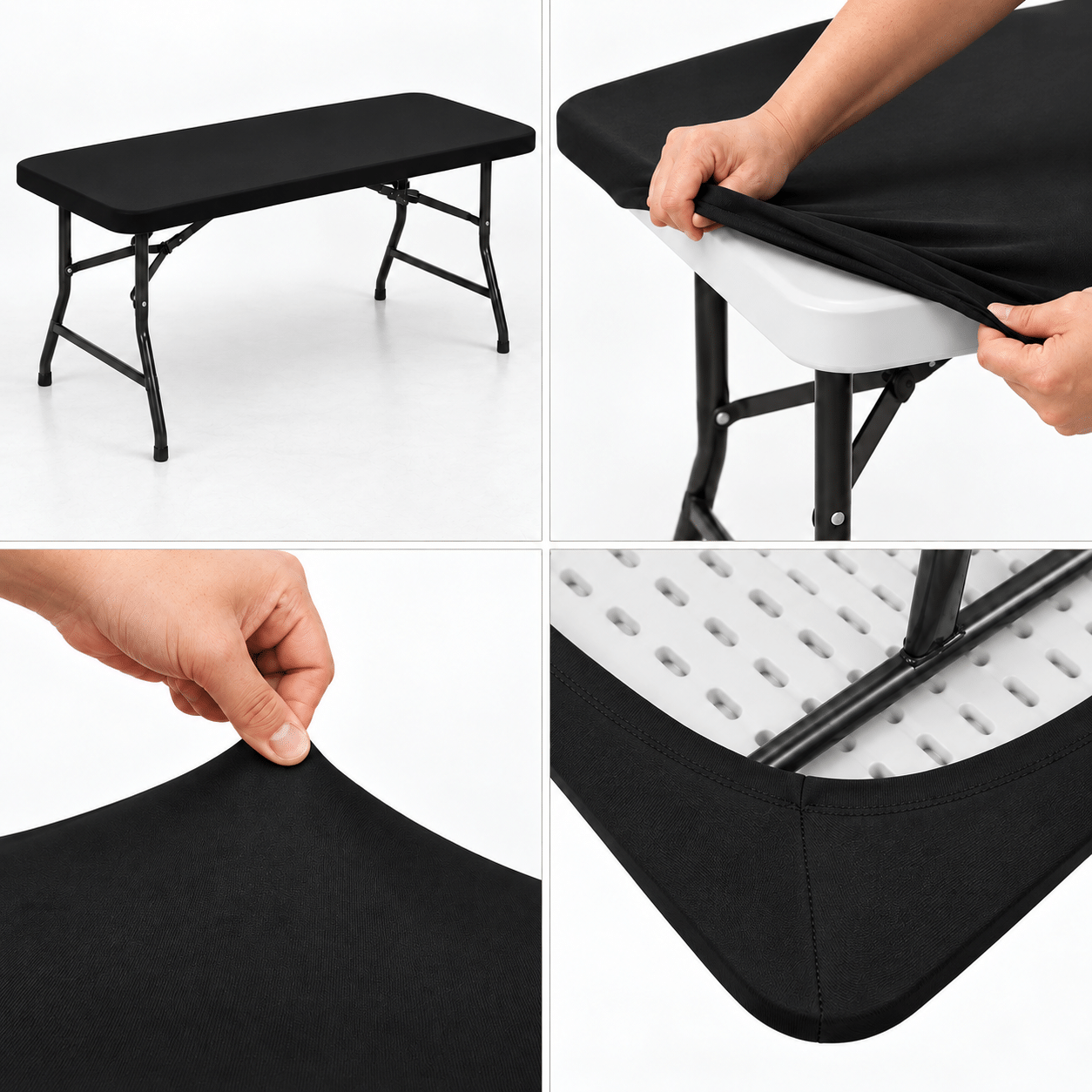 Stretch Table Covers | Plain & Custom Printed - Image 3