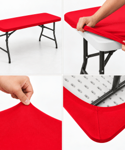 Alternative view of Stretch Table Covers | Plain & Custom Printed
