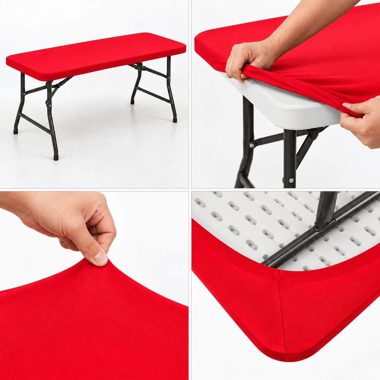 Stretch Table Covers | Plain & Custom Printed - Image 2