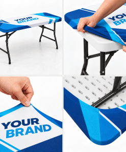Stretch Table Covers | Plain & Custom Printed